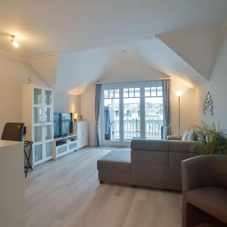 Apartmán Duenenpark - Komfortplus Mit 1 Schlafzimmer Und Balkon Im Dachgeschoss 022
